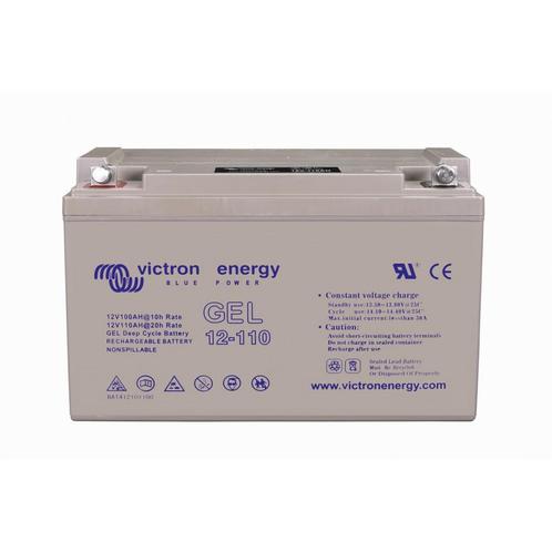 Victron 12V 110Ah (C20) GEL Deep Cycle-accu M8 (Loodaccu), Audio, Tv en Foto, Accu's en Batterijen, Nieuw, Verzenden
