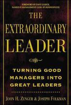 The Extraordinary Leader 9780071387477 John H. Zenger, Verzenden, Zo goed als nieuw, John H. Zenger
