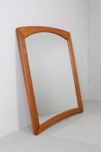 Vintage Deense houten spiegel, Huis en Inrichting, Zo goed als nieuw, Rechthoekig, 50 tot 75 cm, Minder dan 100 cm