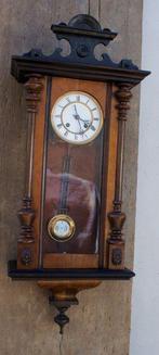 Regulateur wandklok - Gustav Becker - Hout, Messing -
