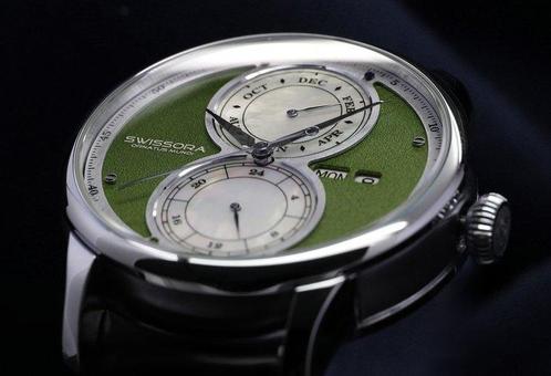 SWISSORA Engineering - Ornatus Mundi KIRMET - Regulateur, Sieraden, Tassen en Uiterlijk, Horloges | Heren