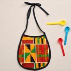 Afrikaanse print slabbetje - Kente (Unisex), Ophalen of Verzenden, Nieuw