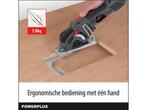Powerplus POWE30040 Invalzaag - 500W - Ø85mm - Incl., Verzenden, Zo goed als nieuw