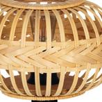 EGLO Amsfield 1 Tafellamp - E27 - 41 cm - Zwart/Hout, Huis en Inrichting, Lampen | Tafellampen, Ophalen of Verzenden, Zo goed als nieuw