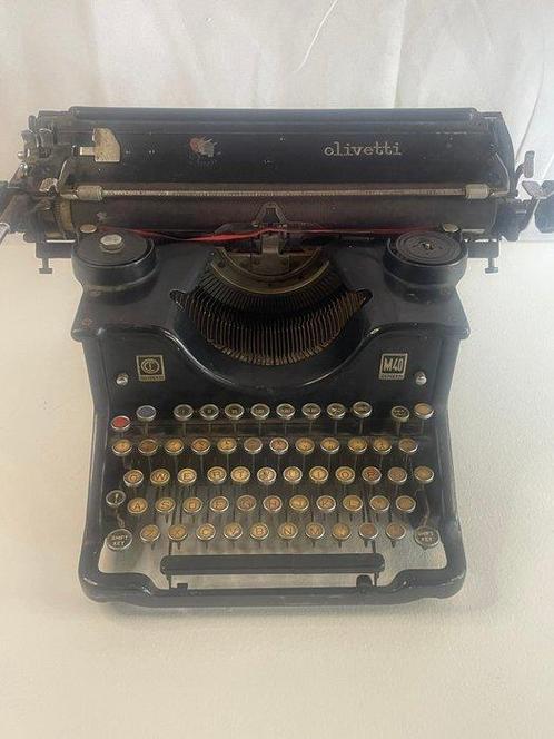 Olivetti, M40 - Schrijfmachine - 1940-1950, Antiek en Kunst, Kunst | Designobjecten