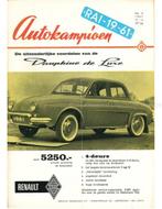 1961 AUTOKAMPIOEN MAGAZINE 06 NEDERLANDS, Nieuw, Author
