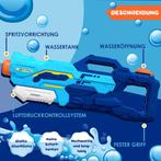 KESSER® Waterpistolen - Set van 2 - Bereik 10-11 meter - Bla, Kinderen en Baby's, Verzenden, Nieuw