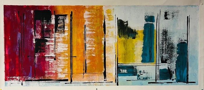 Paolo Contin - Mexican Flag ( Cocktail), Antiek en Kunst, Kunst | Schilderijen | Modern