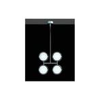 Fontana Arte - Lamp - Nobi - Chroom, Glas - Hanglamp Fontana