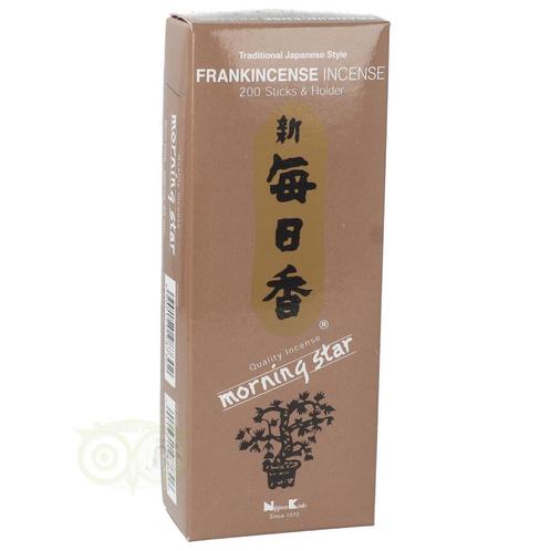 Wierook Morning Star Frankincense 70 gram ( ca 200 Sticks ), Huis en Inrichting, Woonaccessoires | Kandelaars en Kaarsen, Nieuw