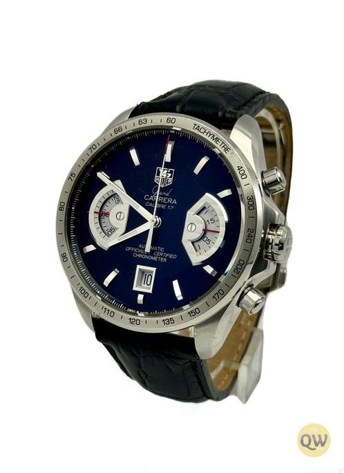 Tag Heuer Grand Carrera Calibre 17, Sieraden, Tassen en Uiterlijk, Horloges | Heren, Polshorloge, Gebruikt, TAG Heuer, Ophalen of Verzenden