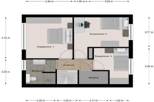 Huis Menuetstraat in Maastricht, Huizen en Kamers, Huizen te huur, Via bemiddelaar, Limburg, Overige soorten