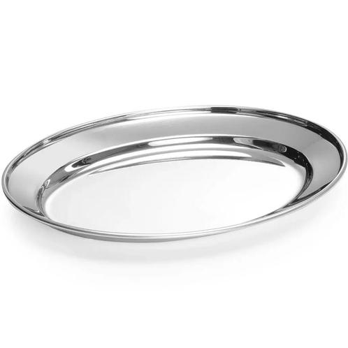 Serveerschaal | RVS | Ovaal | 190x140mm HENDI, Zakelijke goederen, Horeca | Keukenapparatuur, Nieuw in verpakking, Verzenden