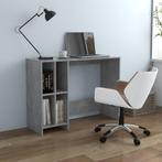vidaXL Bureau 102,5x35x75 cm bewerkt hout betongrijs, Verzenden, Nieuw