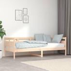 vidaXL Slaapbank massief grenenhout 80x200 cm, Eenpersoons, Bruin, Verzenden, Nieuw