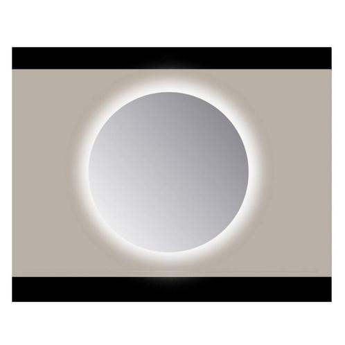 Spiegel Rond Sanicare Q 120 cm Ambi Cold White LED PP, Huis en Inrichting, Woonaccessoires | Spiegels, Ophalen of Verzenden