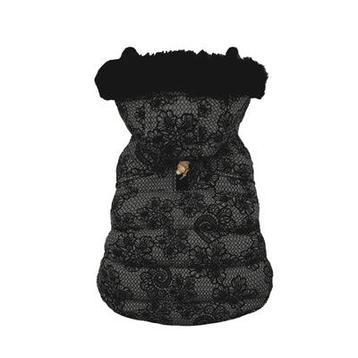 Croci Hondenjas Lacy Gevoerd Donkergrijs - 35 CM (452271) beschikbaar voor biedingen