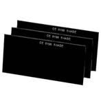 Lasglas 51x108mm kleur 11 (Lashelm onderdelen, Lashelmen), Verzenden, Nieuw, Overige typen