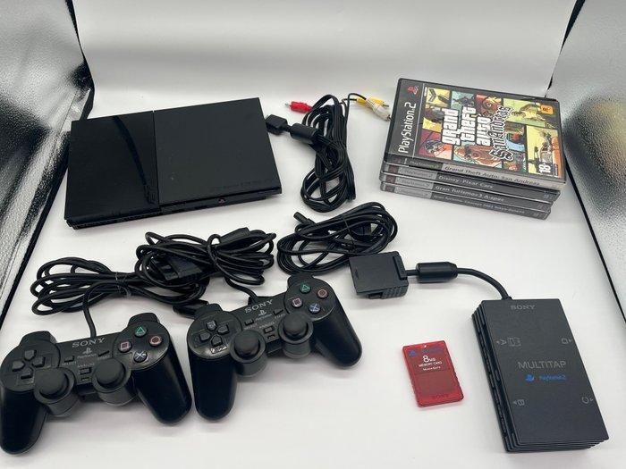 Sony - Playstation 2 (PS2) - SCPH-9000x model - 4 Games -, Spelcomputers en Games, Spelcomputers | Overige Accessoires