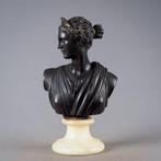 A. Gianelli - Beeld, Diana - 23 cm - Gepatineerd brons, Antiek en Kunst