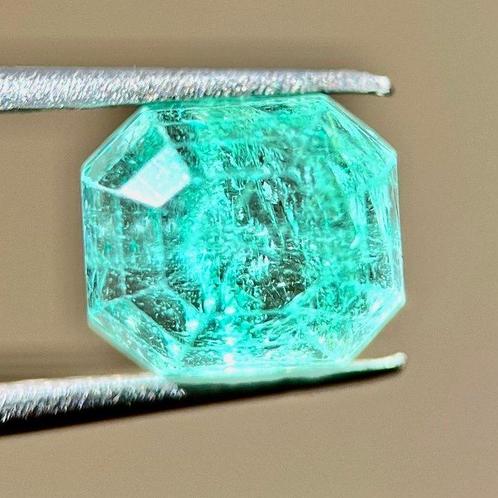 Zonder Minimumprijs - 1 pcs Smaragd - 3.99 ct - GEM-TECH, Sieraden, Tassen en Uiterlijk, Edelstenen