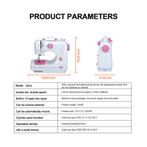 12 steken elektrische naaimachine huishoudelijke dubbele dra, Kleding | Dames, Overige Dameskleding, Verzenden, Nieuw