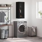 vidaXL Hangkast 34,5x34x90 cm zwart, Minder dan 50 cm, Verzenden, Nieuw, Minder dan 100 cm