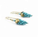 Turquoise - Argentum 925 - Oorbellen - oorbellen