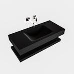 Badkamermeubel AQS Ibiza 100 cm met Planchet Solid Surface, Doe-het-zelf en Verbouw, Sanitair, Ophalen of Verzenden, Nieuw