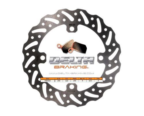 Delta Braking achter remschijf ( 240mm ) Type G Suzuki RM-Z, Motoren, Onderdelen | Merk-onafhankelijk, Ophalen of Verzenden