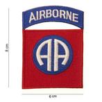 Airborne embleem patch van stof art. nr. 3018, Verzamelen, Verzenden