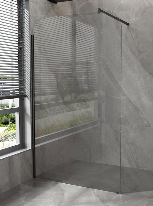 SALE - Boyd 90 x 200 - Mat zwart - Inloopdouche -, Doe-het-zelf en Verbouw, Sanitair, Nieuw, Ophalen of Verzenden