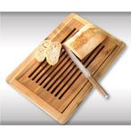 FSC Acacia Houten Broodsnijplank + Kruimelvanger |