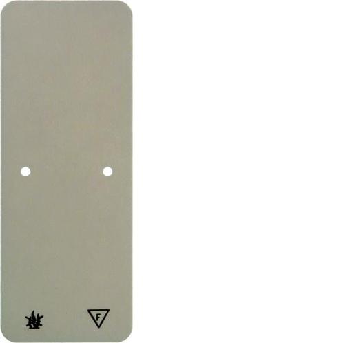 Hager Berker wit zelfdovend basisplaat opbouw - 105940, Doe-het-zelf en Verbouw, Elektra en Kabels, Overige typen, Nieuw, Verzenden