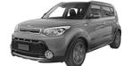 Kia Soul 2014-2017 H7+LED Zwart Koplamp Links (Koplampen), Auto-onderdelen, Verlichting, Verzenden, Nieuw
