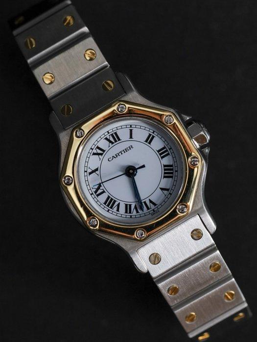 Cartier - Santos Octagon - 0907 - Dames - 1980-1989, Sieraden, Tassen en Uiterlijk, Horloges | Heren