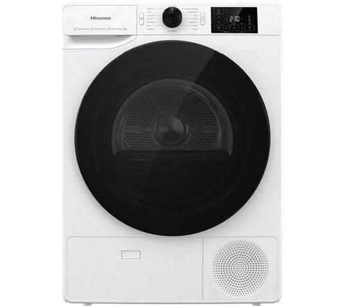 Hisense 8kg DHGE8043  warmtepomp droger DHZ441apd449, Witgoed en Apparatuur, Wasdrogers, Overige typen, Nieuw, Anti-kreukfase