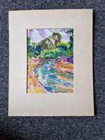 Freek van den BERG (1918 - 2000) - Zomers landschap