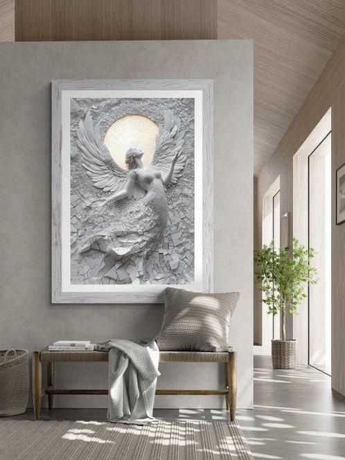 Artxlife - Angel of Sun Pearly Mosaic [XXL], Antiek en Kunst, Antiek | Boeken en Bijbels