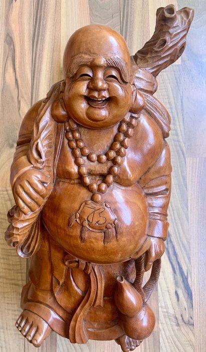 Lachende Boeddha - Beeld - Indonesië (Zonder Minimumprijs), Antiek en Kunst, Kunst | Niet-Westerse kunst