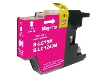 Huis-Merk  BROTHER LC-1240M Magenta 20ml 247Print, Computers en Software, Printerbenodigdheden, Nieuw, Verzenden