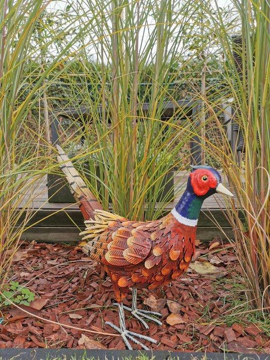 Beeldje - Fazant - Metaal, IJzer, Antiek en Kunst, Curiosa en Brocante