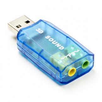 USB geluidskaart - Nedis, Computers en Software, Pc- en Netwerkkabels, Nieuw, Verzenden