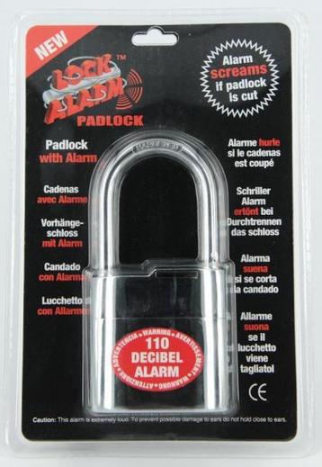 Lock Alarm Padlock hangslot 110 decibel beschikbaar voor biedingen