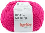 Katia Basic Merino - 98 neon fuchsia - Wol/Acryl Garen, Ophalen of Verzenden, Nieuw