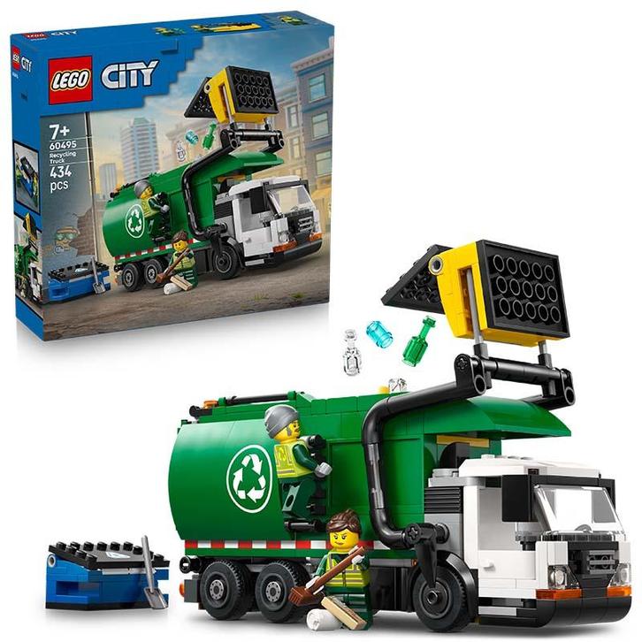 LEGO City - Recycling Truck 60495, Kinderen en Baby's, Speelgoed | Duplo en Lego, Ophalen of Verzenden