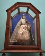 sculptuur, Antieke Madonna met kind - 54 cm - Hout, Was, Antiek en Kunst