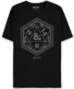 Difuzed Dungeons & Dragons Dice T-Shirt Zwart-Maat XXL, Ophalen of Verzenden, Nieuw