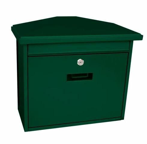 Wandbrievenbus Zamoran groen, Tuin en Terras, Brievenbussen, Nieuw, Ophalen of Verzenden