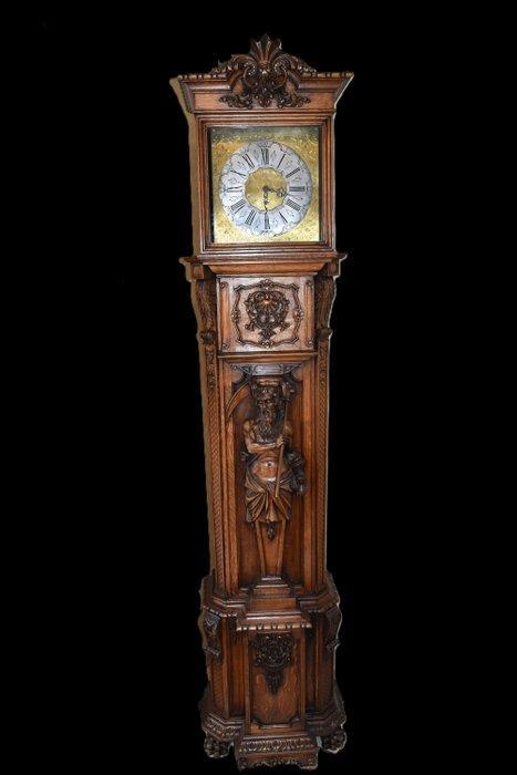 Grootvader klok - Vandeput - Geïnspireerd door de antieke, Antiek en Kunst, Antiek | Klokken